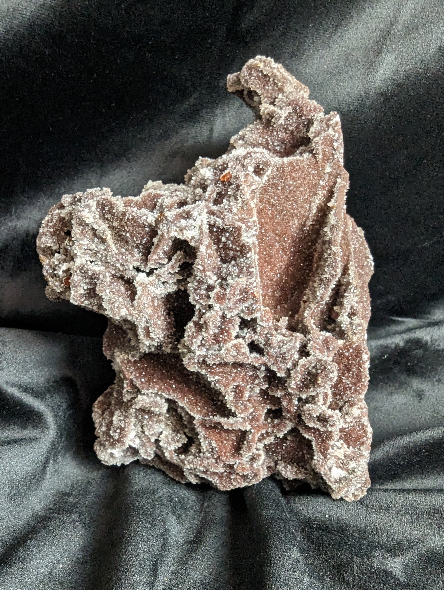 Red Sphalerite Cluster