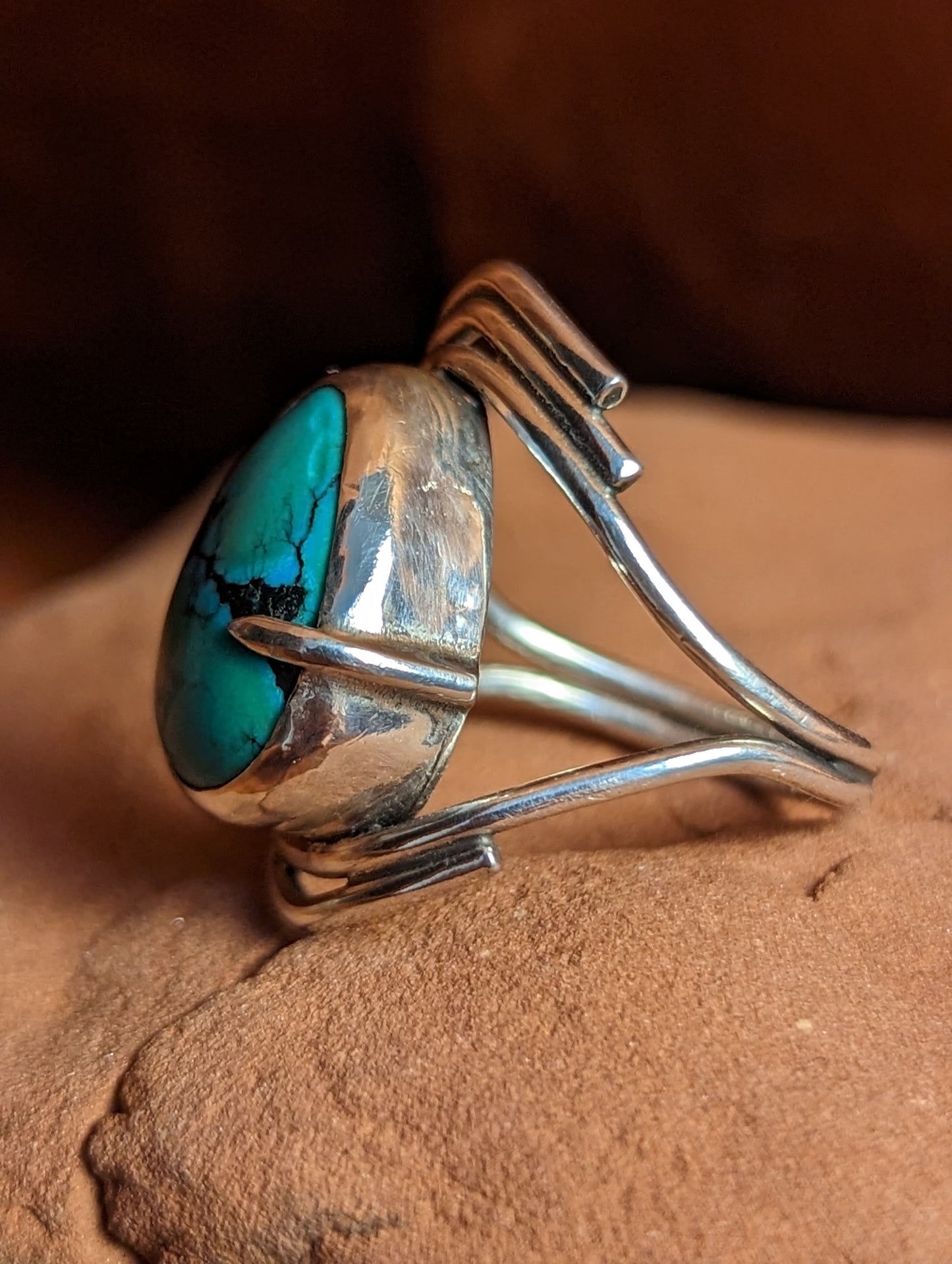 Discounted For Imperfections Third Eye Ring US Size 6 1/4